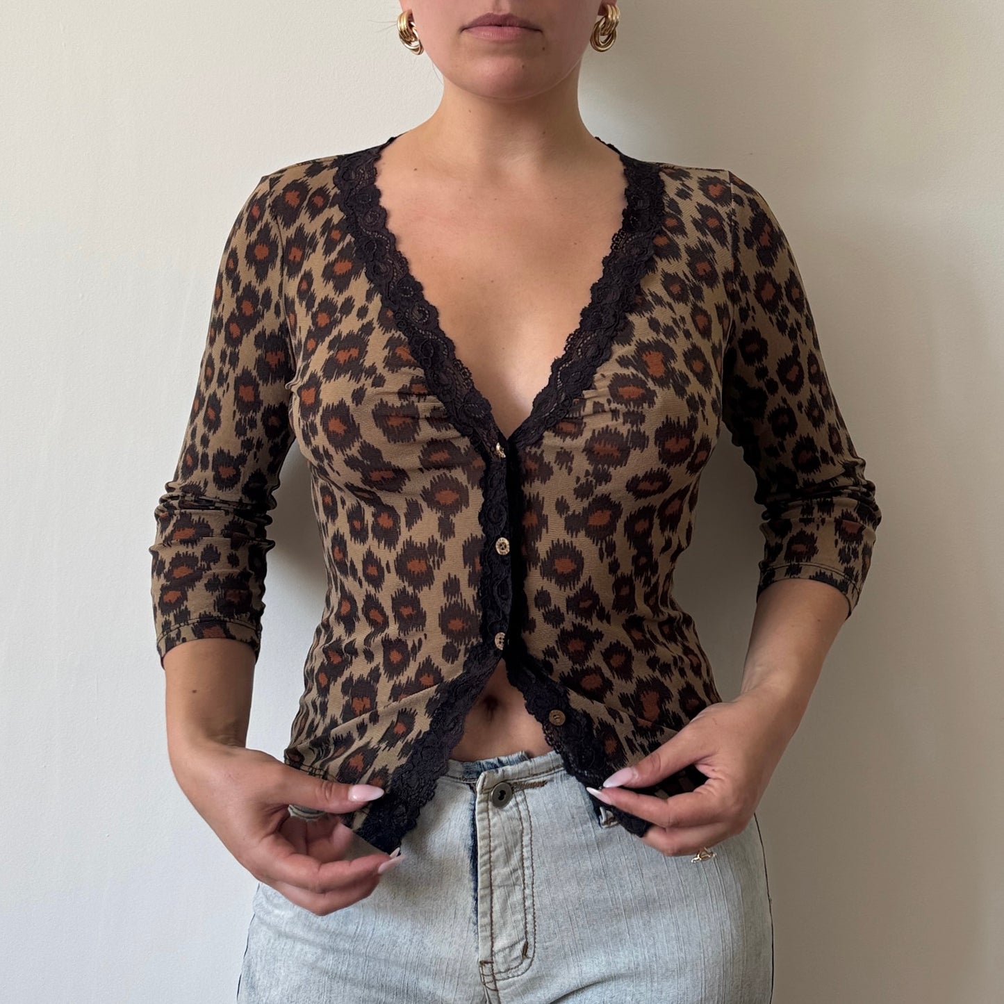 Kookai mesh cardigan - Size S