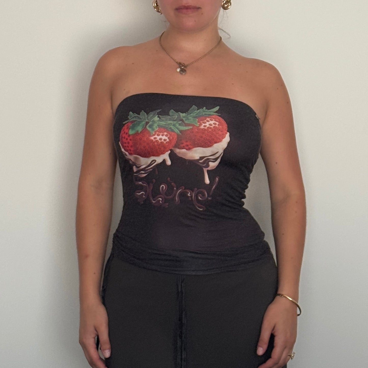 Miss Sixty strawberry top - Size S