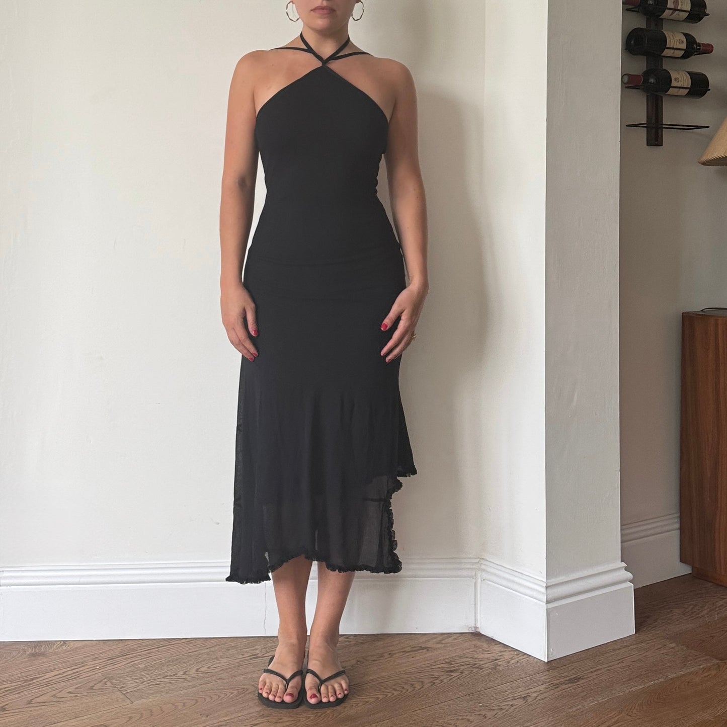 Black maxi dress - Size S
