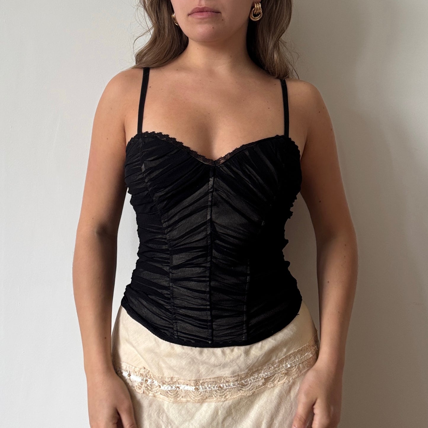 Morgan ruched corset - Size S