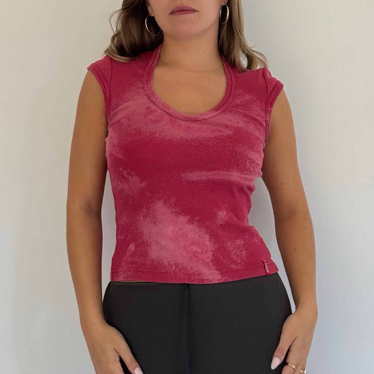 Miss Sixty hot pink top - Size S