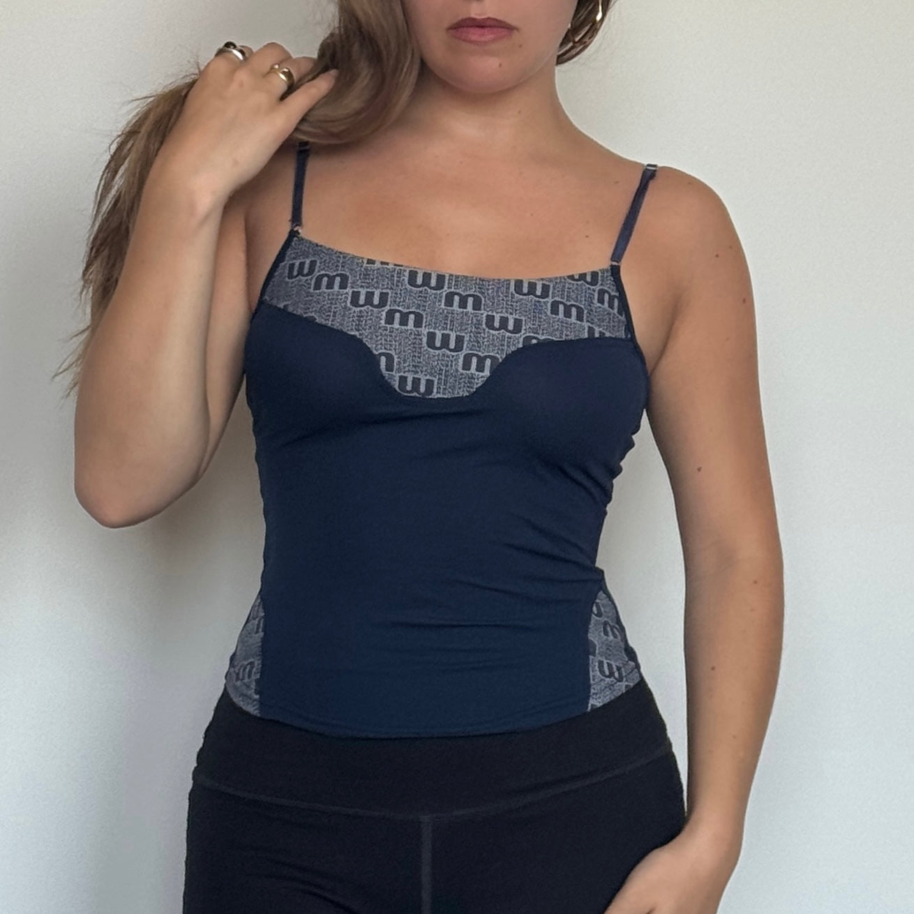 Morgan monogram vest - Size S