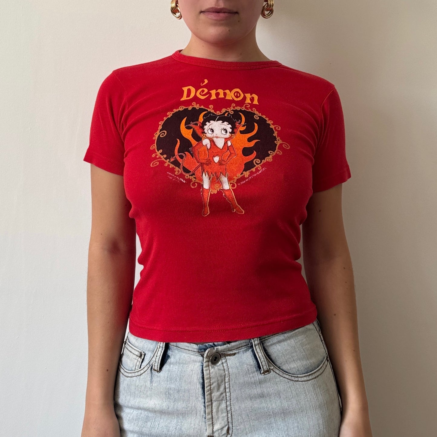 Red Devil tee - Size S