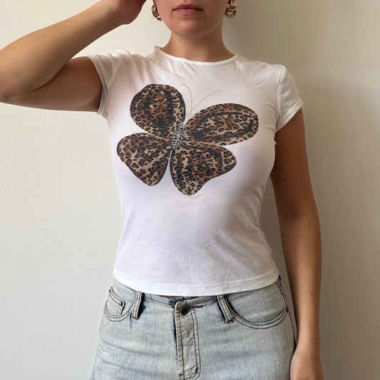 Morgan butterfly mesh top - Size :
