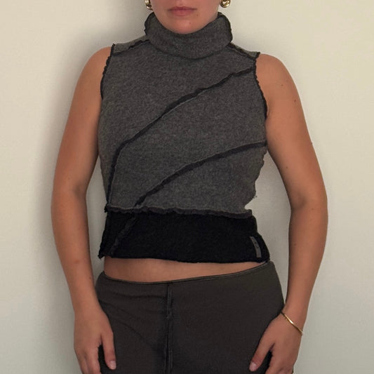 Grey knit top - Size XS/S