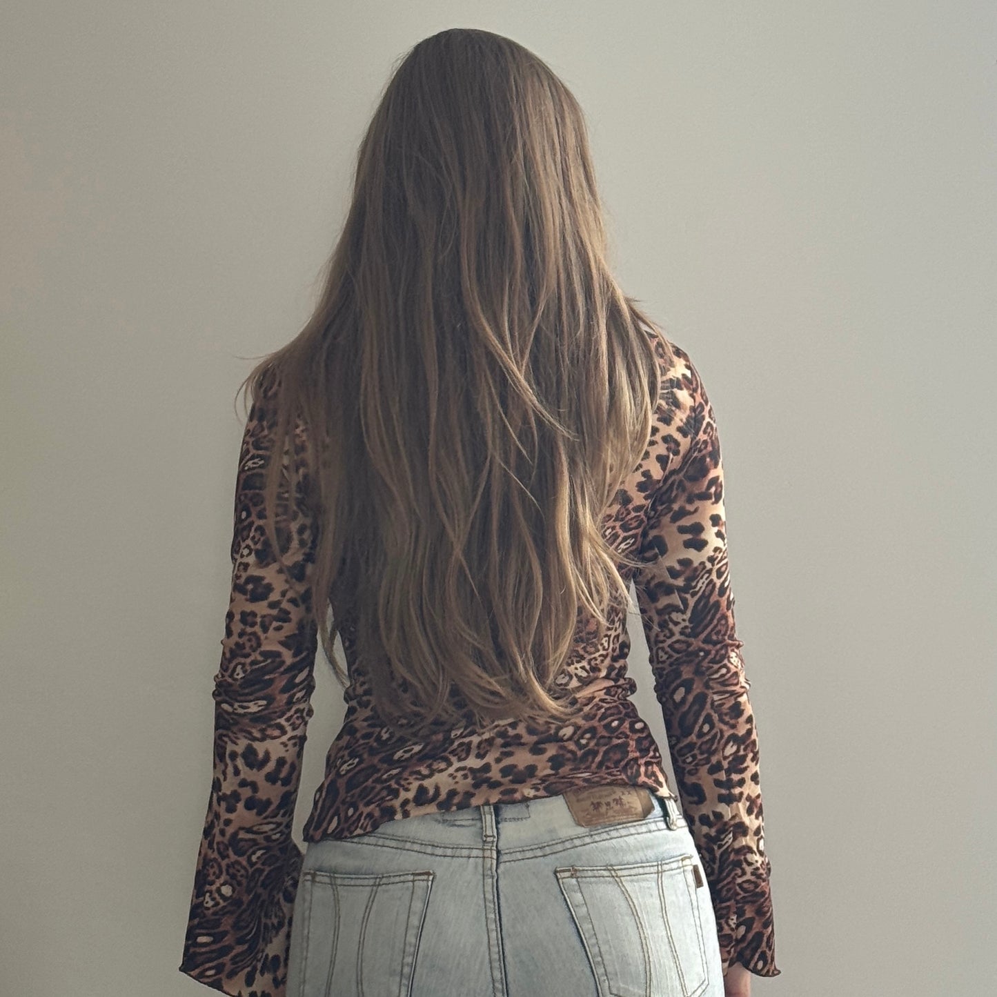 Leopard print blouse - Size S