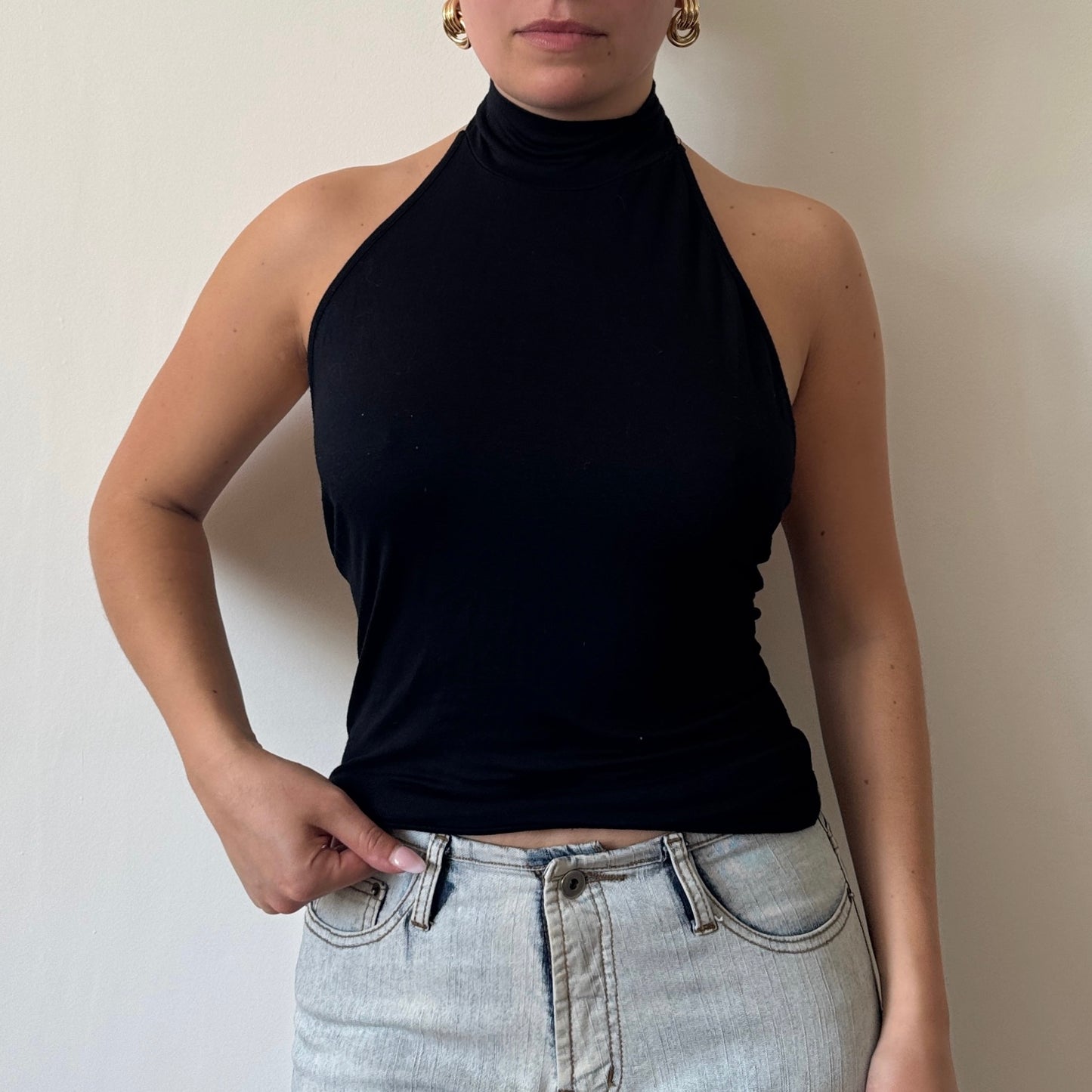 Backless halter top - Size S/M