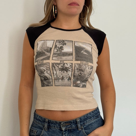 Hawaii raglan tee - Size XS/S