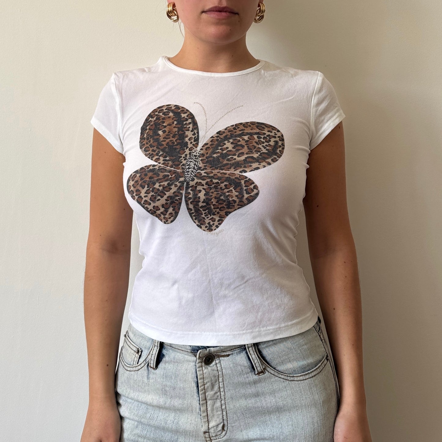 Morgan butterfly mesh top - Size :