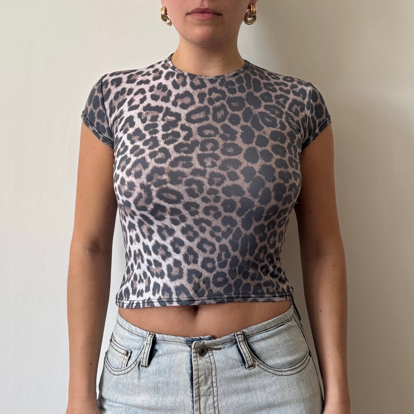 Morgan leopard t-shirt - Size XS/S