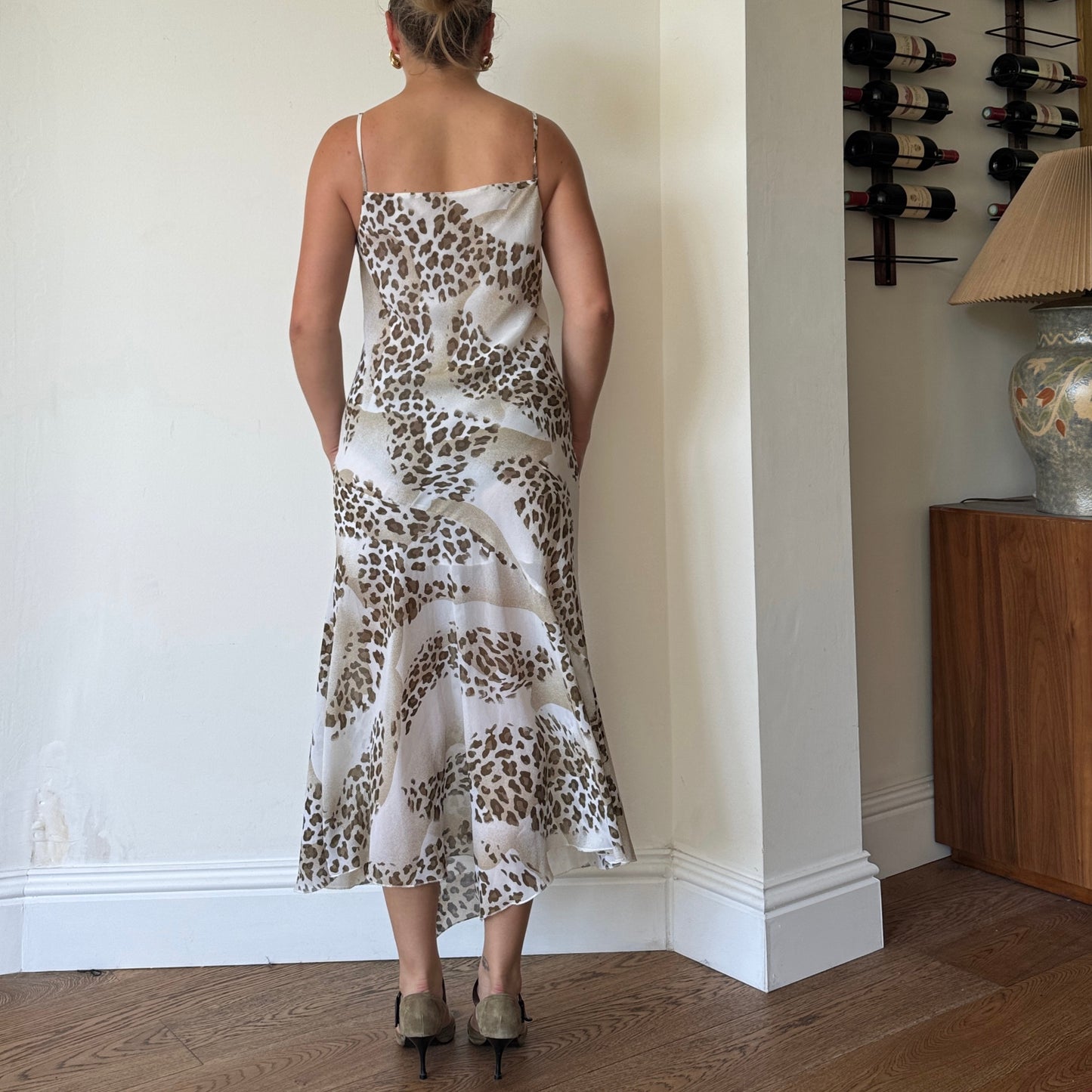 Leopard print maxi dress - Size M