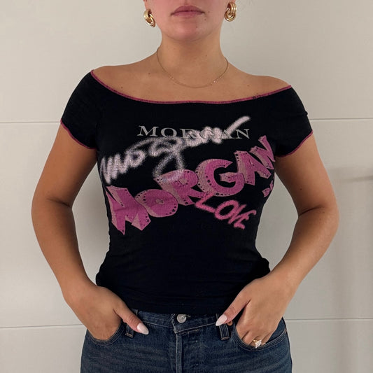 Morgan graffiti print top - Size S
