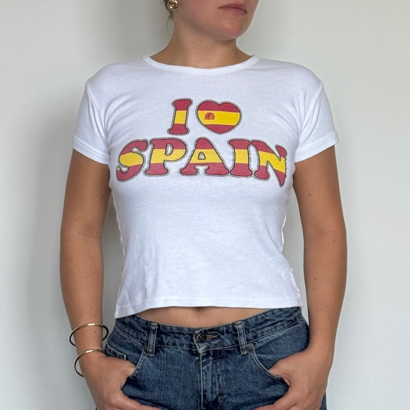 Spain slogan tee - Size S