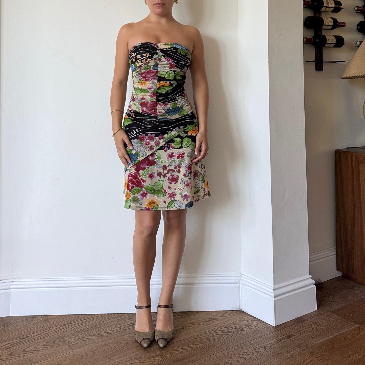 Morgan de Toi floral mini dress - Size XS