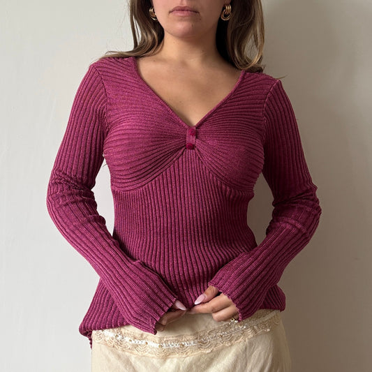 Killah pink knit top - Size S/M