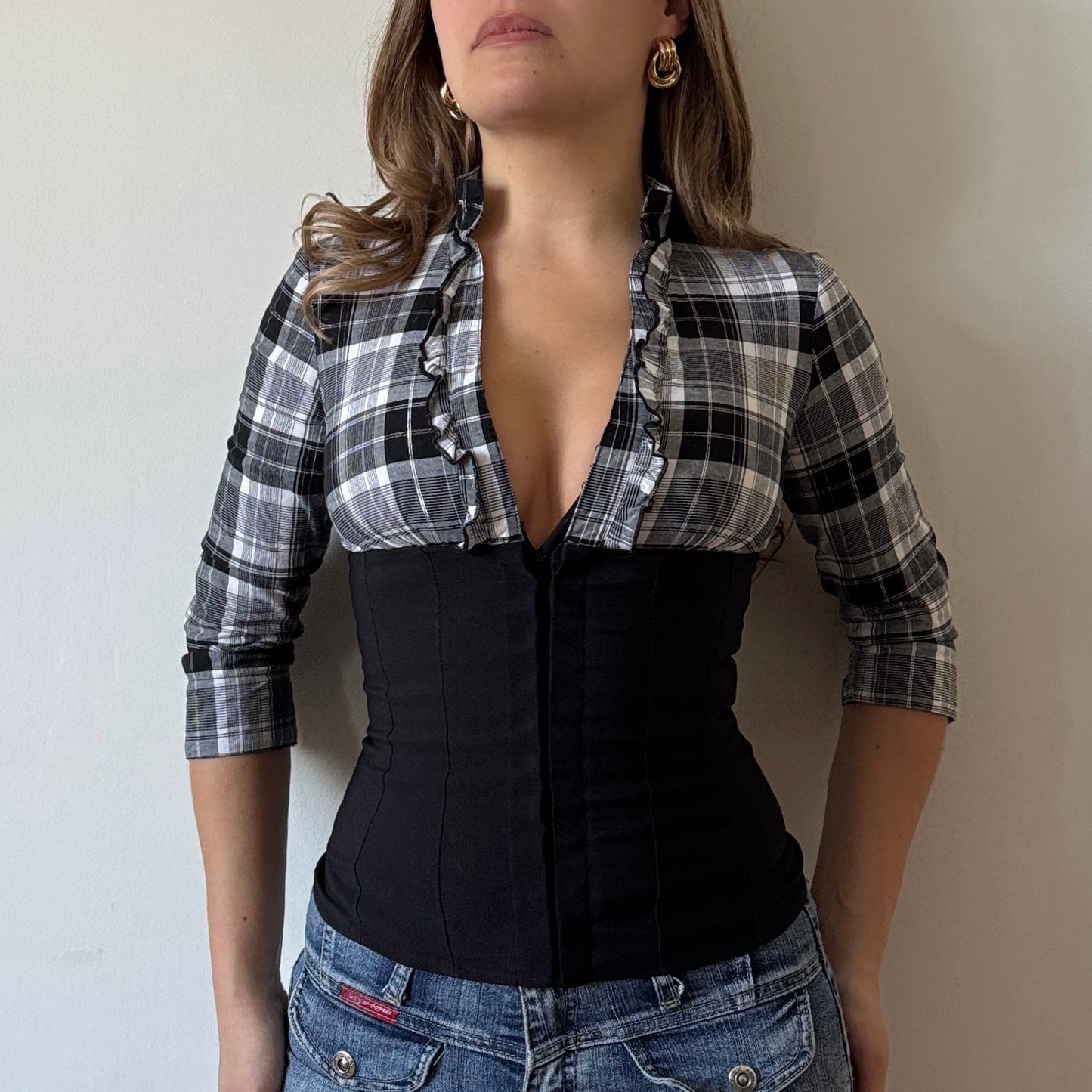 Milkmaid corset top - Size XS