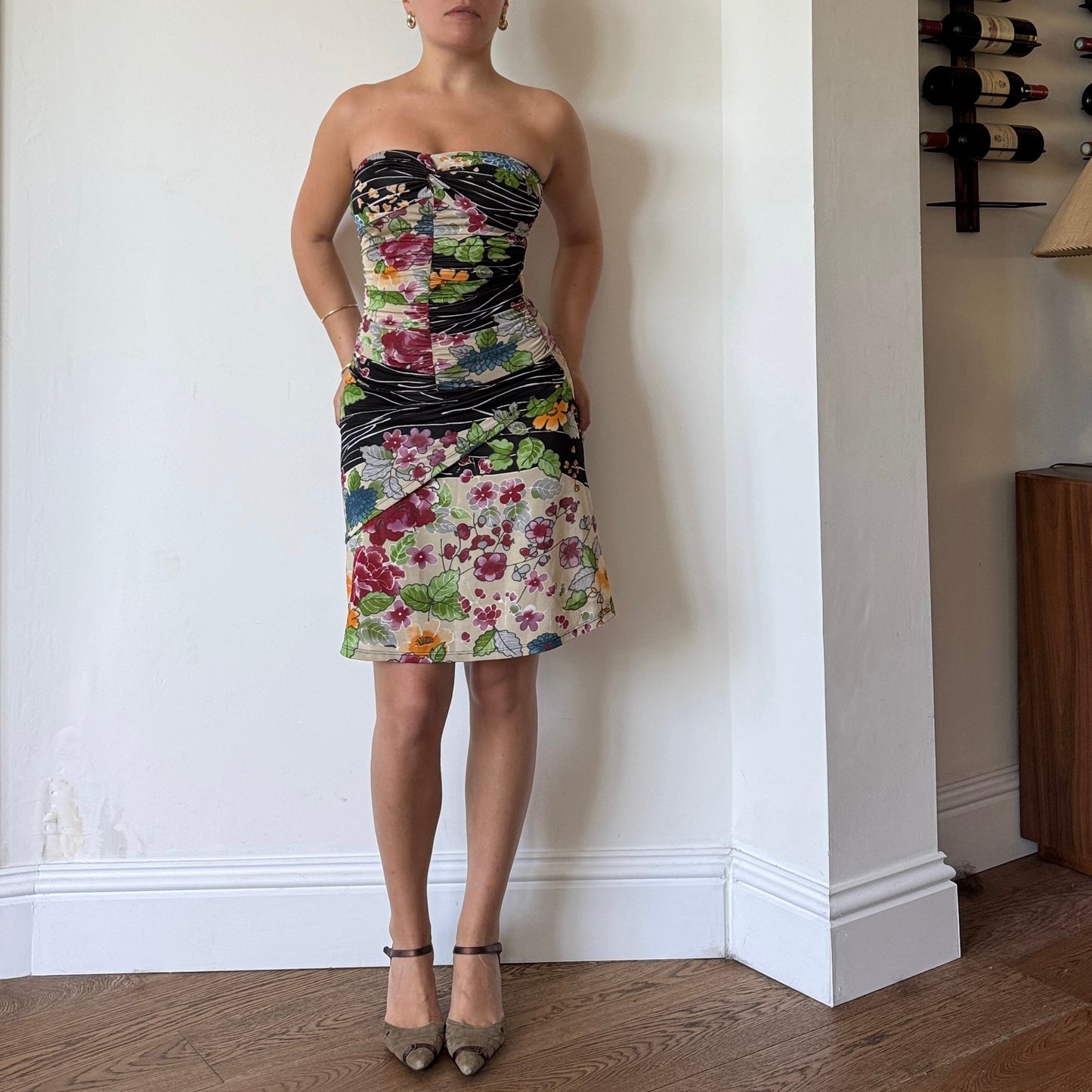 Morgan de Toi floral mini dress - Size XS