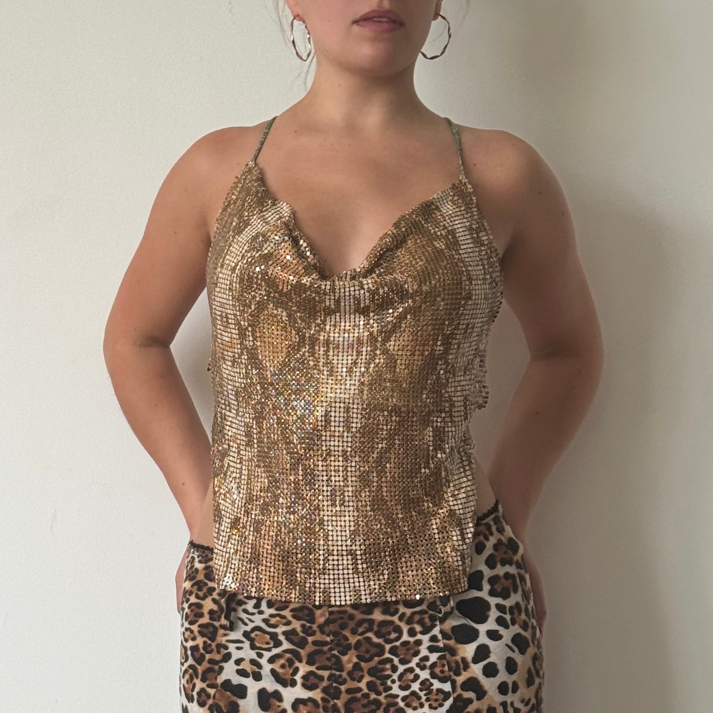Morgan de Toi chainmail top - One Size
