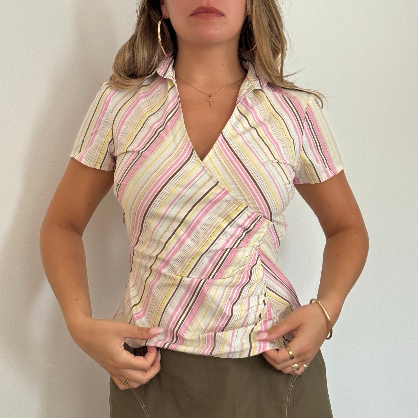Morgan de Toi striped blouse - Size S