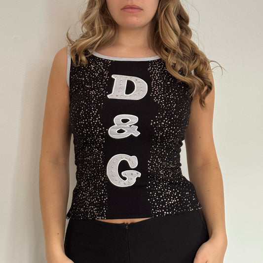 Bootleg D&G cami - Size S