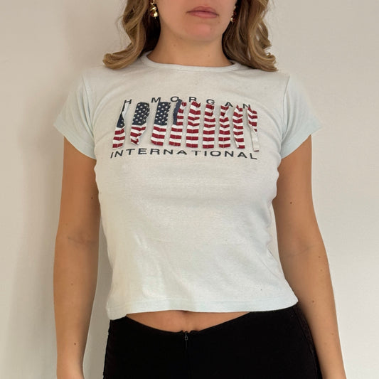 Blue Morgan crop top - Size S