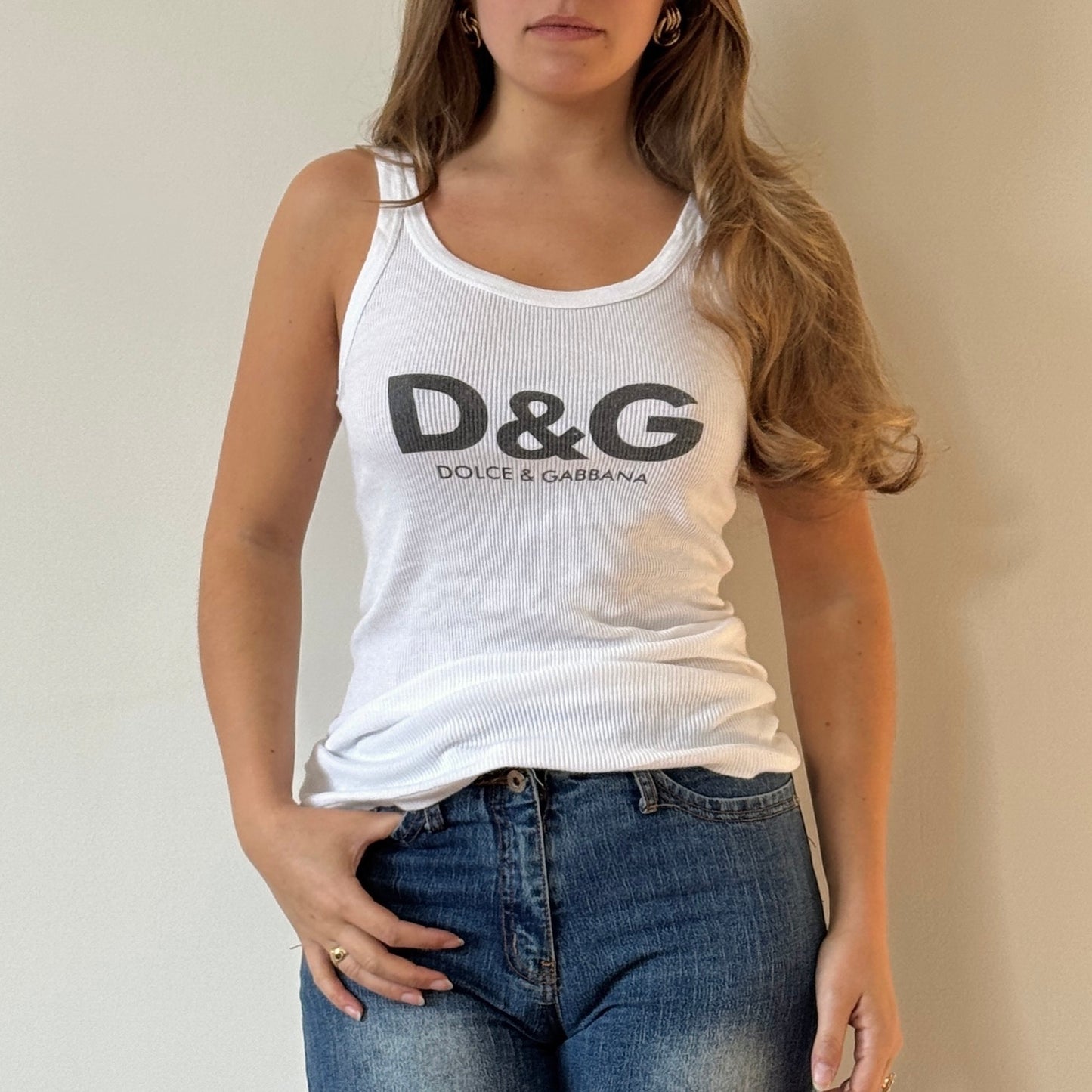 Bootleg D&G cami - Size S/M