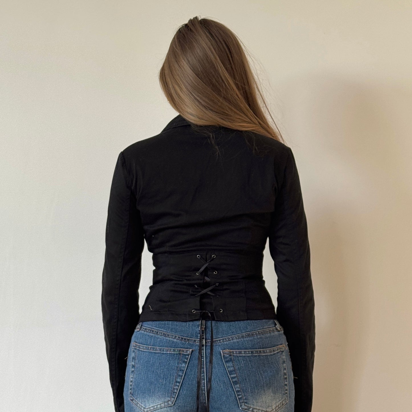 Black corset jacket - Size S