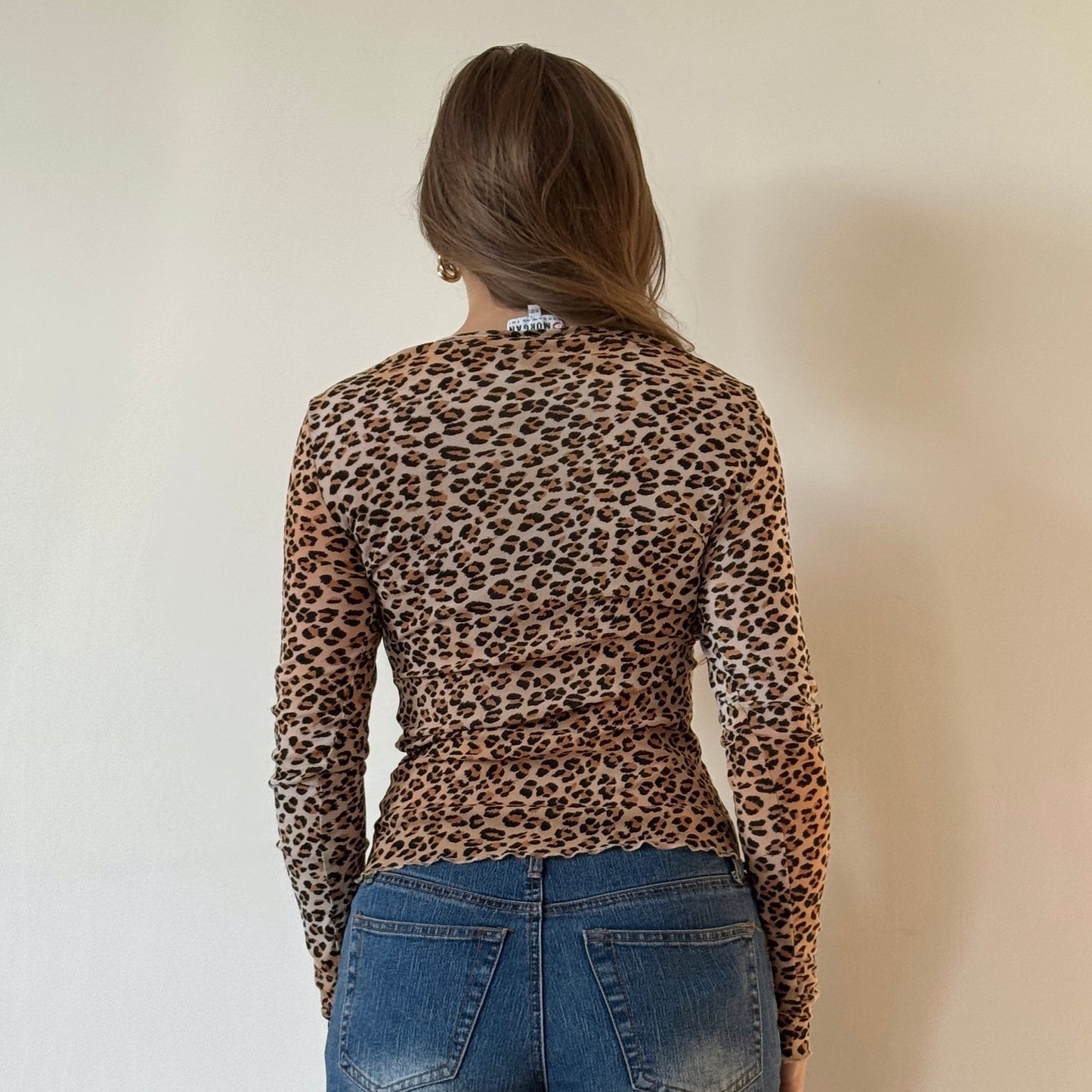 Morgan de Toi leopard cardigan - Size S