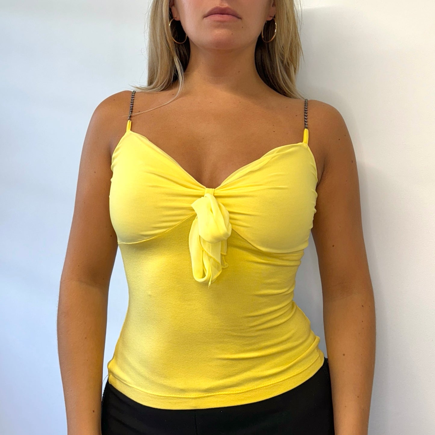 Yellow Morgan de Toi vest top - Size XS