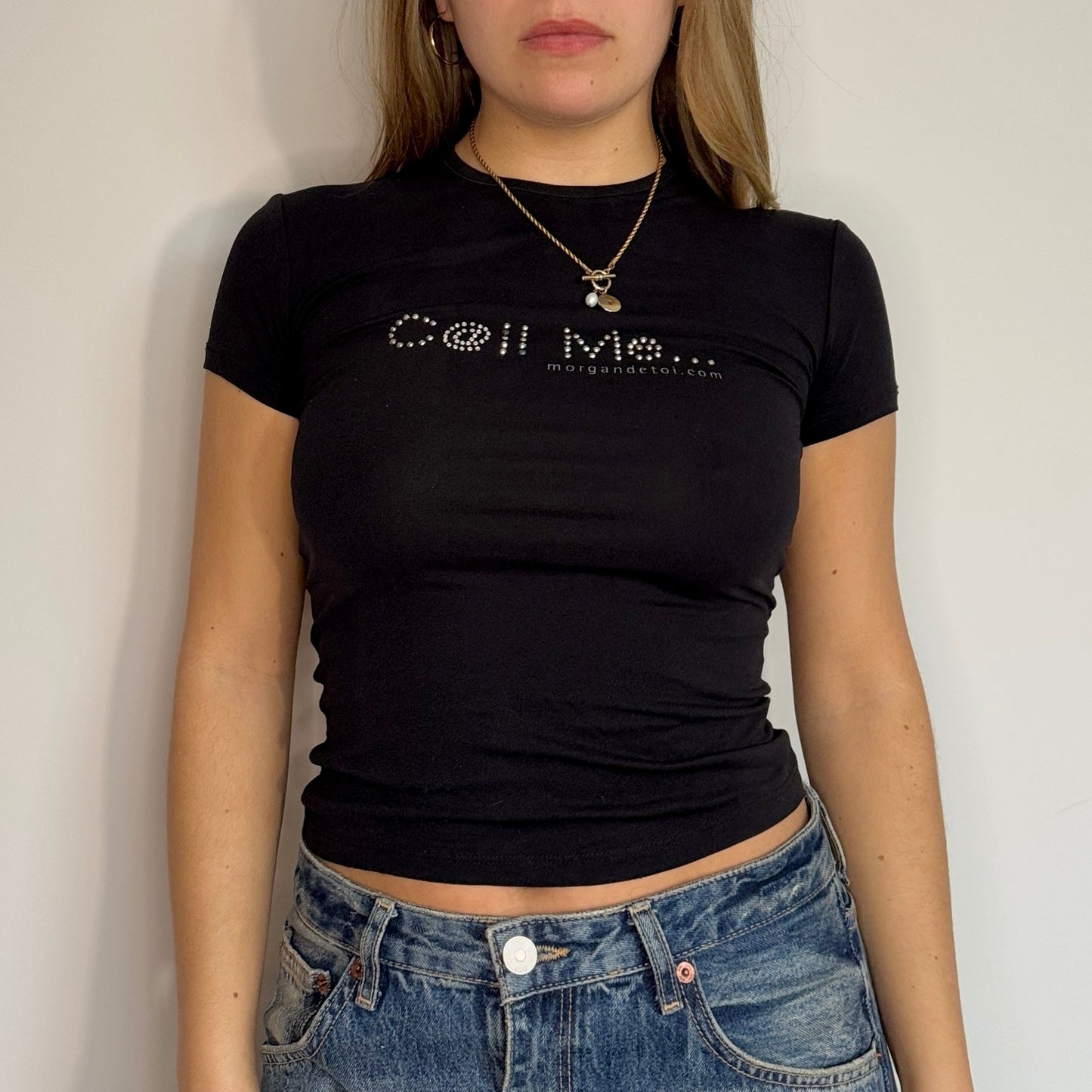 Morgan de Toi 'call me' top - Size S