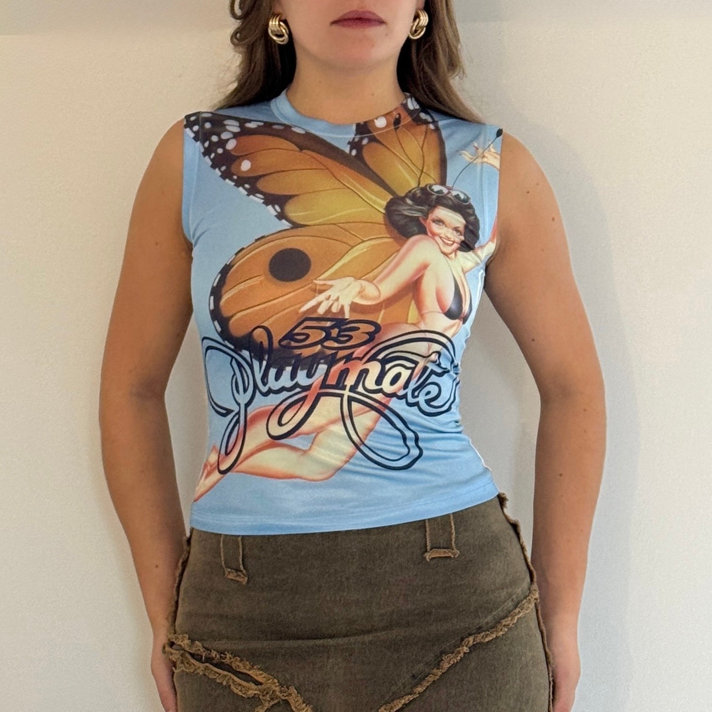 Playboy graphic vest - Size XS