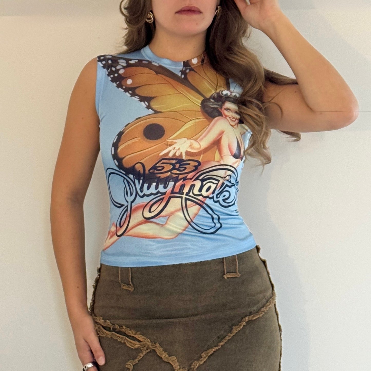 Playboy graphic vest - Size XS