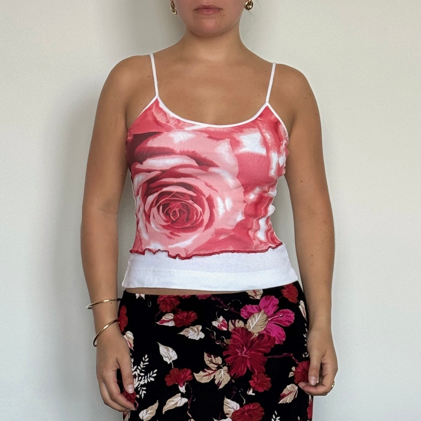Floral print cami - Size S