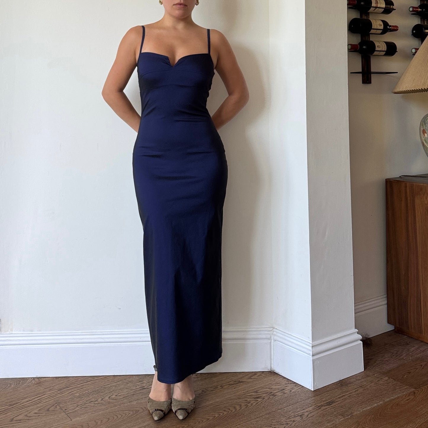 Blue maxi dress - Size S