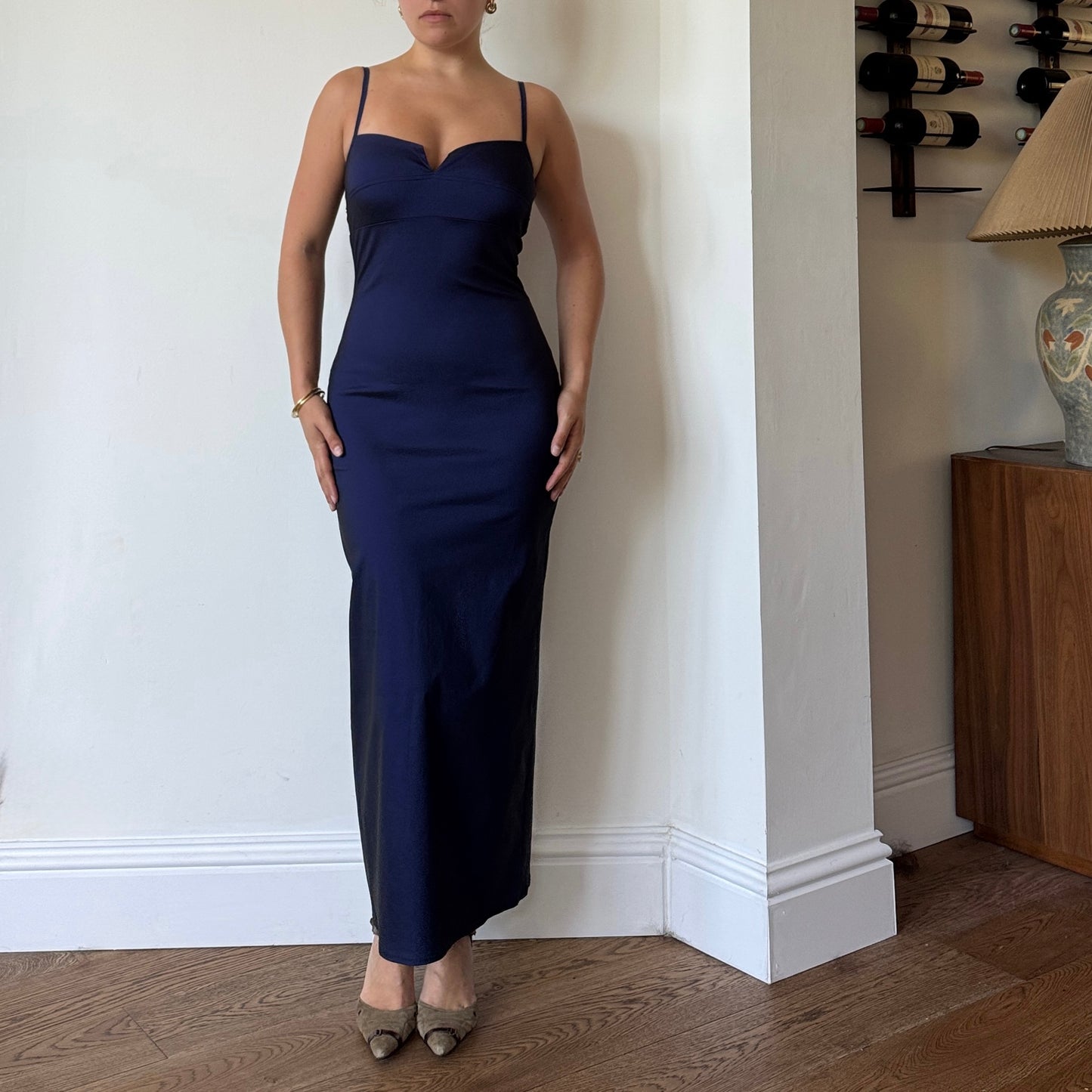Blue maxi dress - Size S