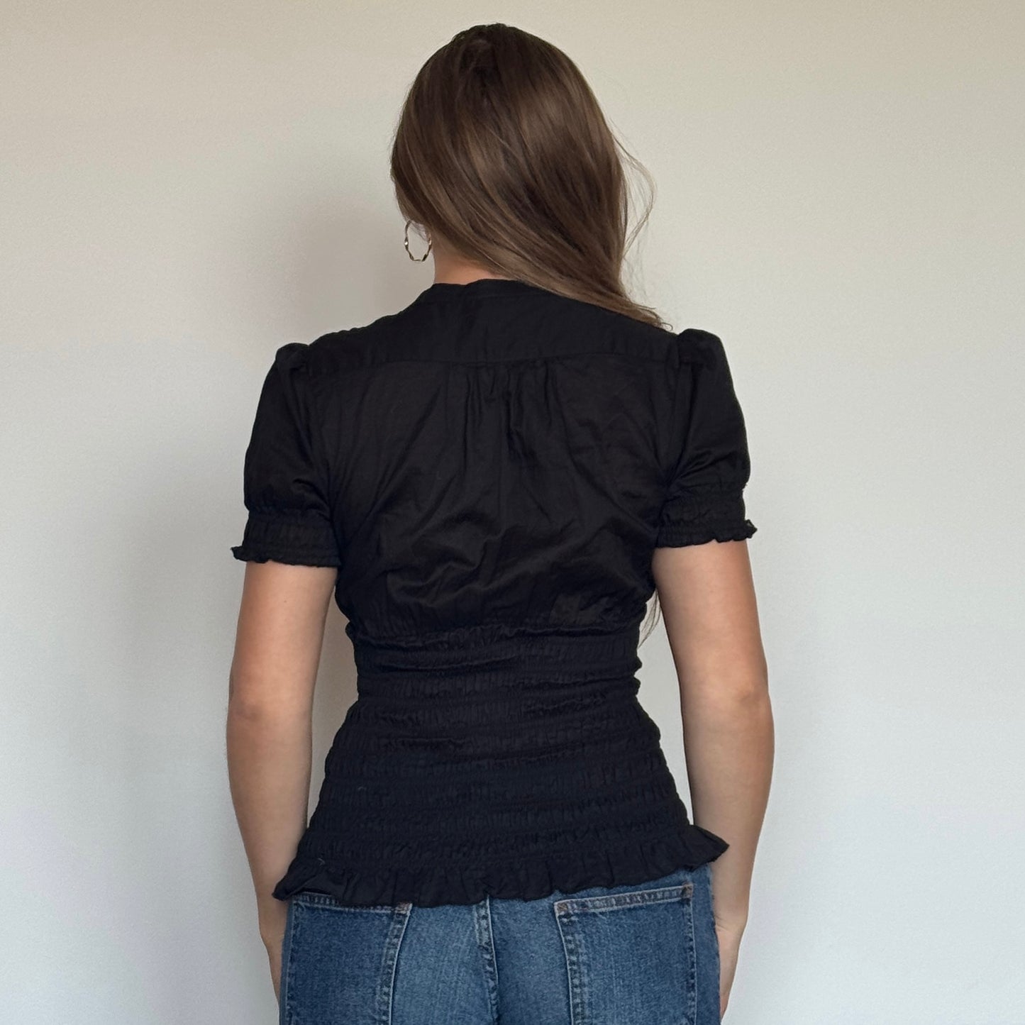 Morgan de Toi black blouse - Size S