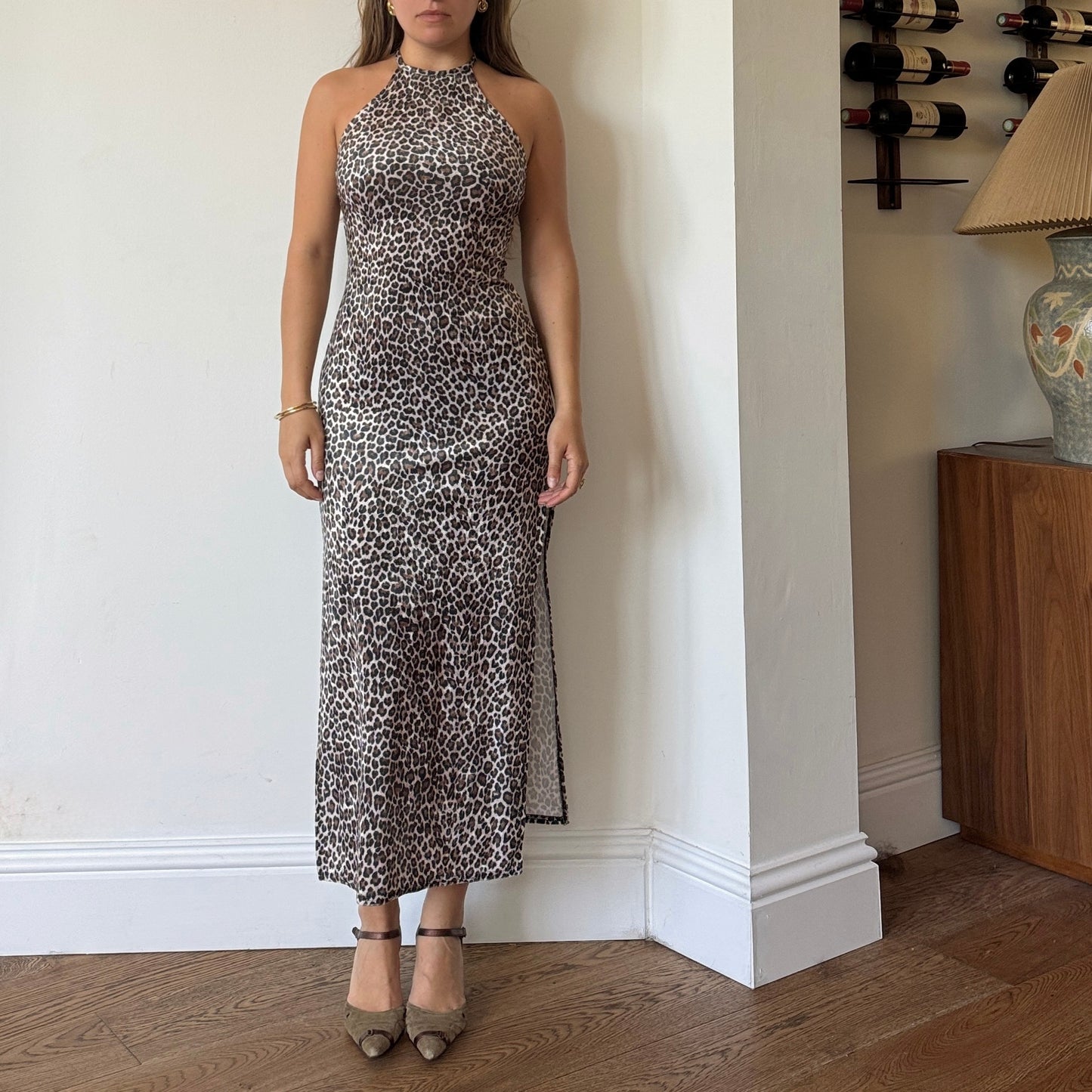 Leopard maxi dress - Size S