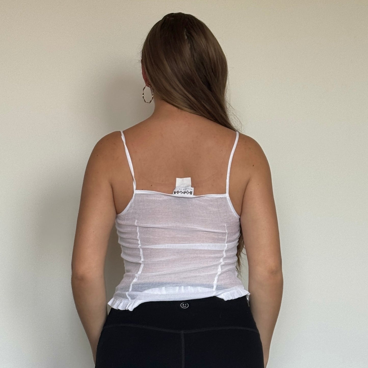 Morgan de Toi white milkmaid top - Size XS/S