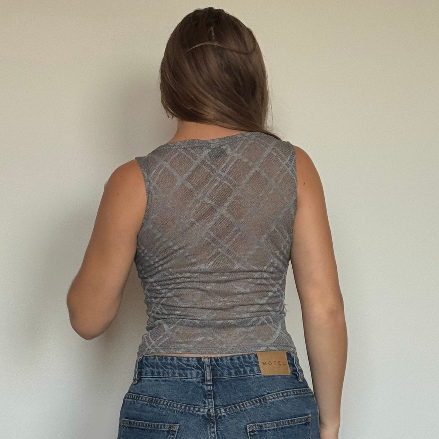 Morgan de Toi mesh cami - Size S