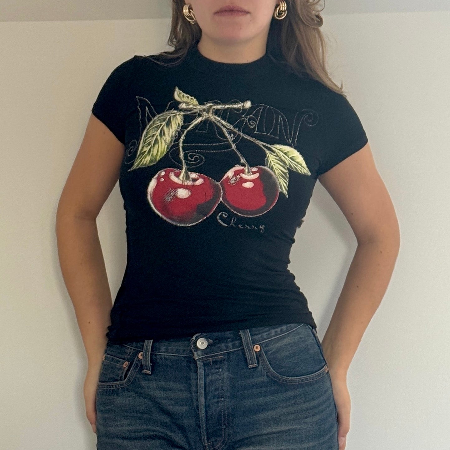 Morgan Cherry top - Size S