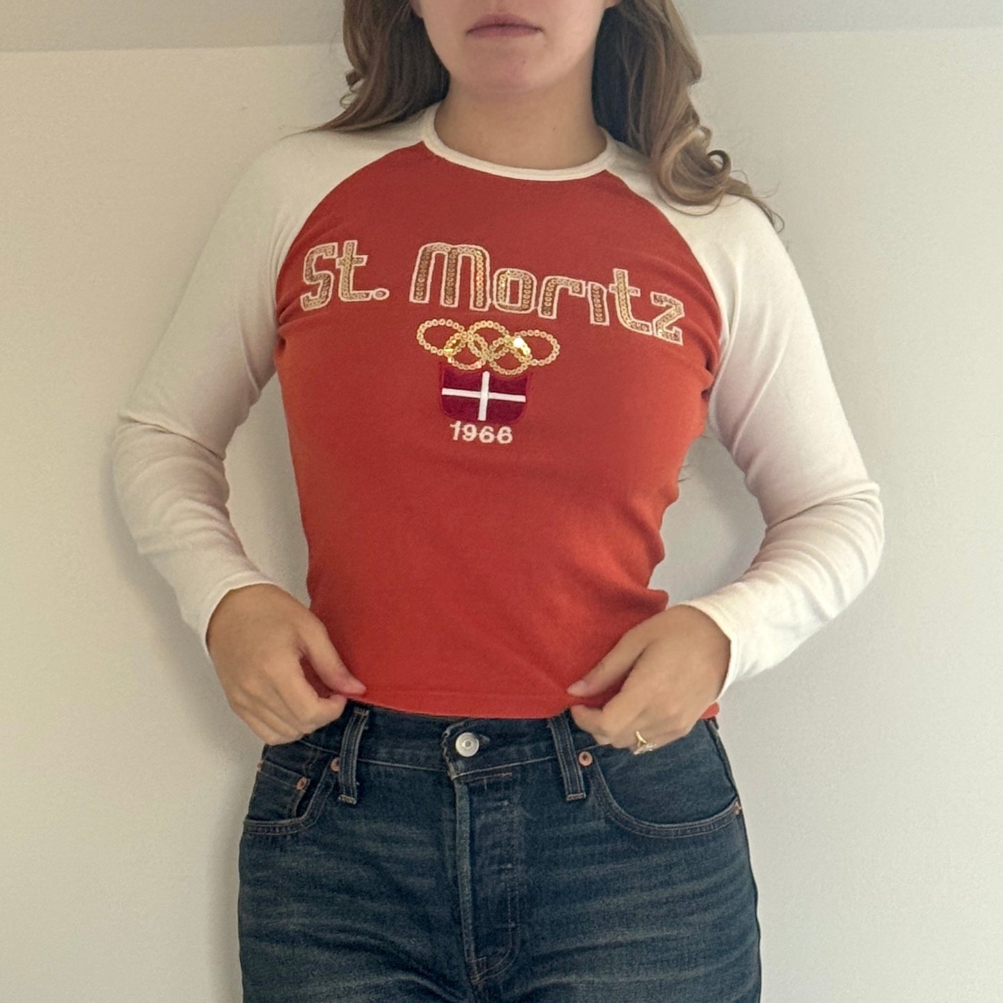 St Moritz top - Size S