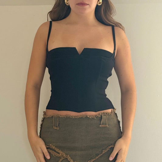 Morgan de Toi black corset - Size S