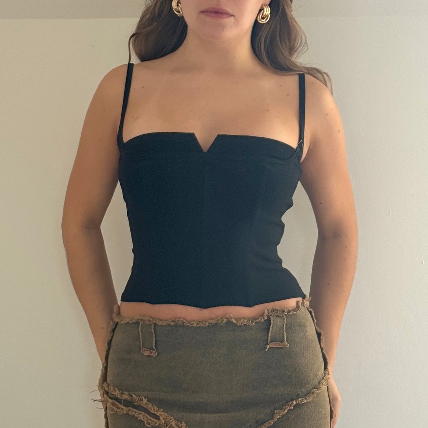 Morgan de Toi black corset - Size S