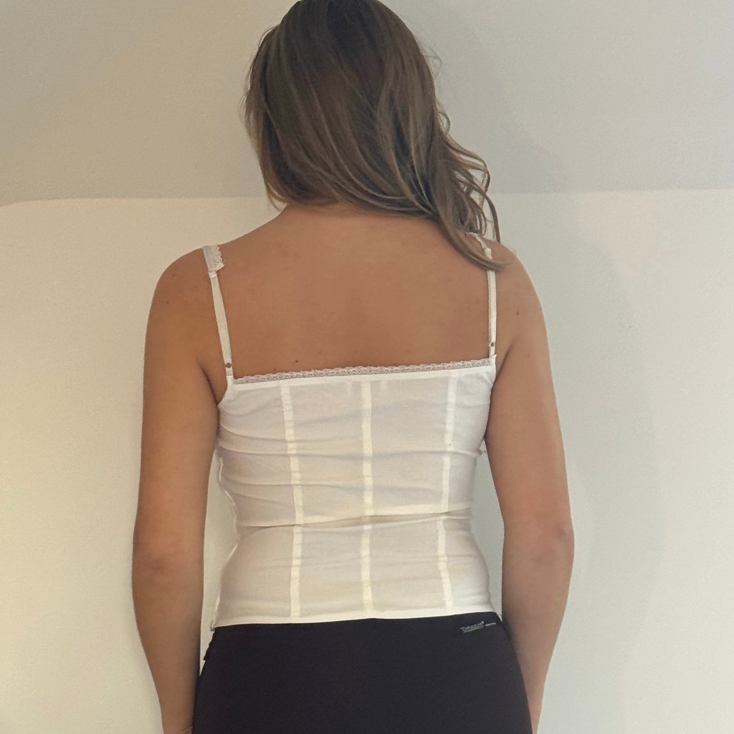 White milkmaid top - Size S