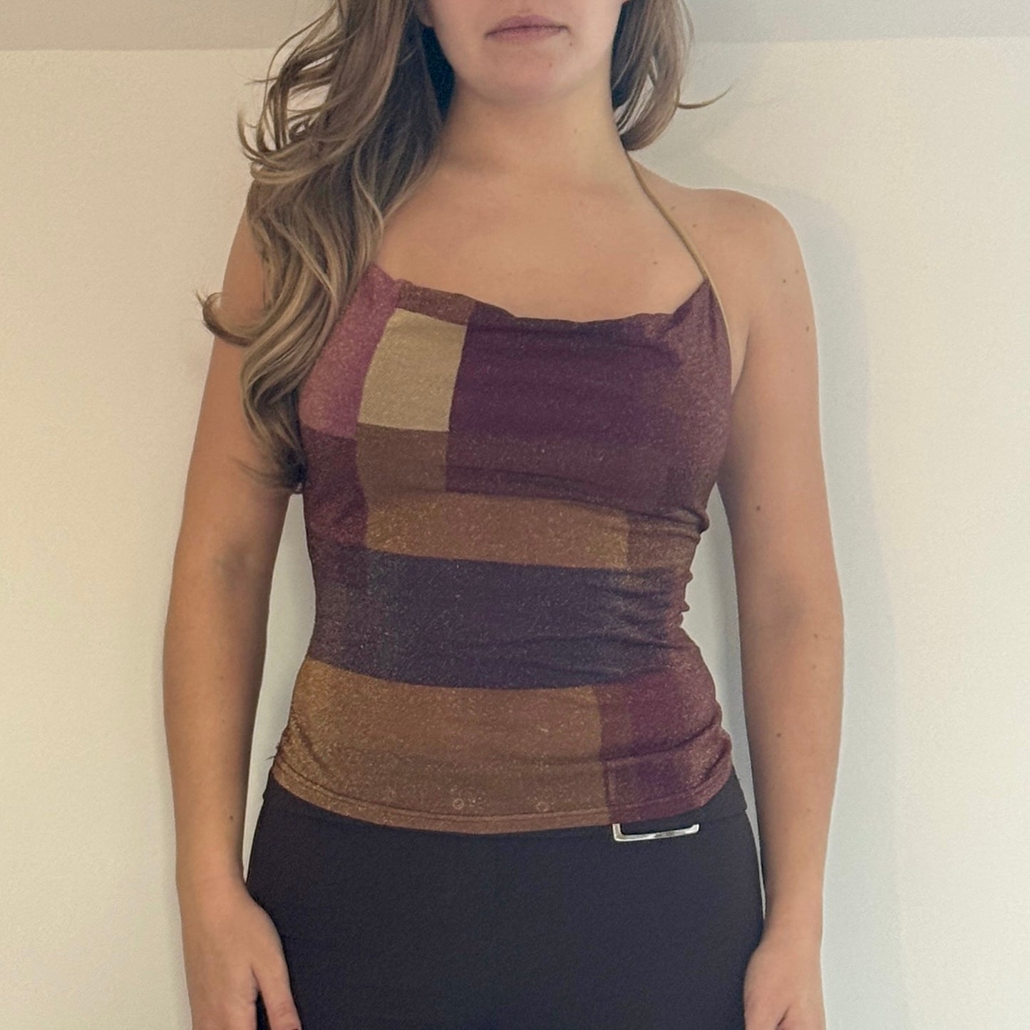 Morgan colour block top - Size S